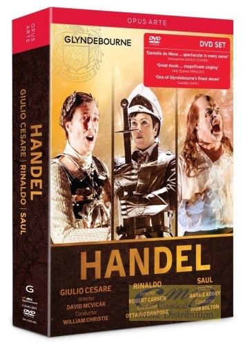 Handel: Giulio Cesare; Rinaldo; Saul